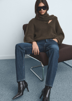 Комфортные джинсы Newmom с высокой талией