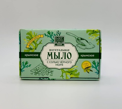 Натуральное мыло «Крымское» С солью чёрного моря