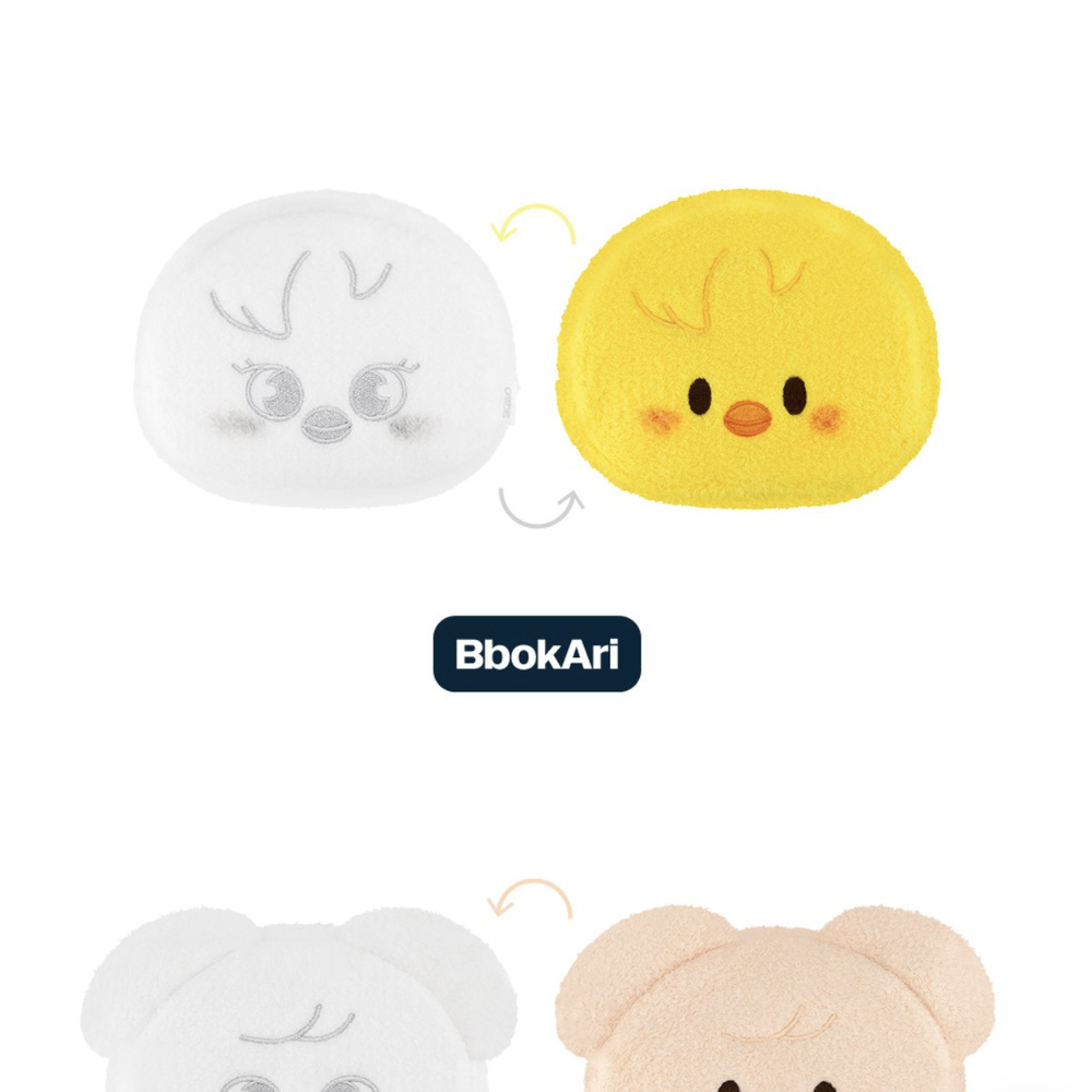 Мерч Stray Kids SKZOO REVERSIBLE FACE POUCH - celebrATE