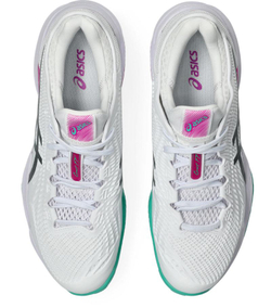 Мужские теннисные кроссовки Asics Court FF 3 Clay - white/digital sakura