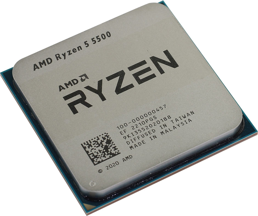 Процессор CPU AMD Ryzen 5 5500 (100-000000457) 3.6 GHz/6core/3+16Mb/ Socket AM4