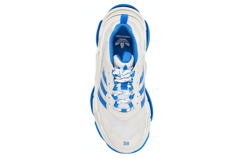Кроссовки Adidas Originals X Balenciaga Triple S Pu (Женская размерная сетка)