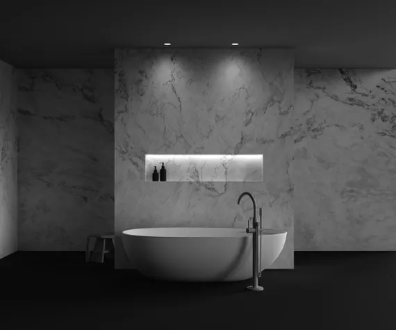 Встраиваемый светильник Орб / Orb 1*GX53 12 Вт IP 44 Technical dl130-gx53-w
