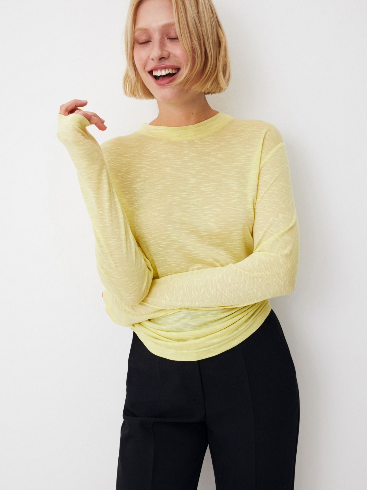 Лонгслив Double Basic