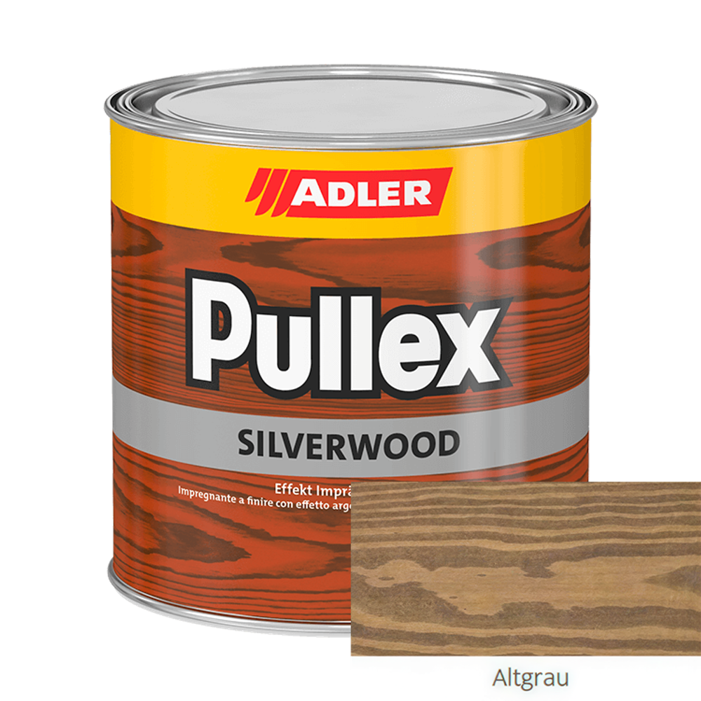 Pullex Silverwood - лазурь с эффектом патины и металлик | Adler (Австрия)