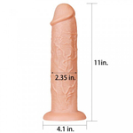 Фаллоимитатор реалистик Long Dildo (28 см)