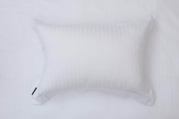 Моне (белый) КПБ страйп сатин Евро 2н