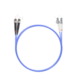 Патч Корд Оптоволоконный LC/UPC-ST/UPC MM OM4 50/125 Duplex 3.0мм 1 м