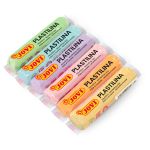 Пластилин 6 цветов Jovi, 90г, растительный, пастельный, карт. коробка