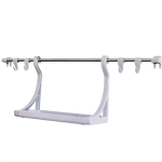 Набор рейлинг с полкой Prestige (сиреневый туман)