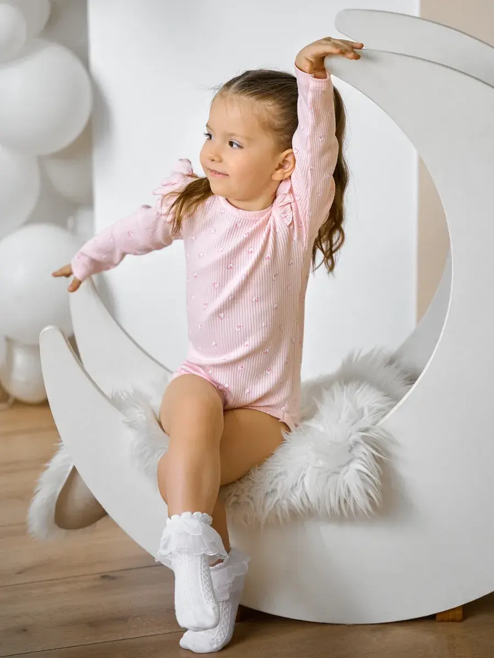 Боди с длинным рукавом