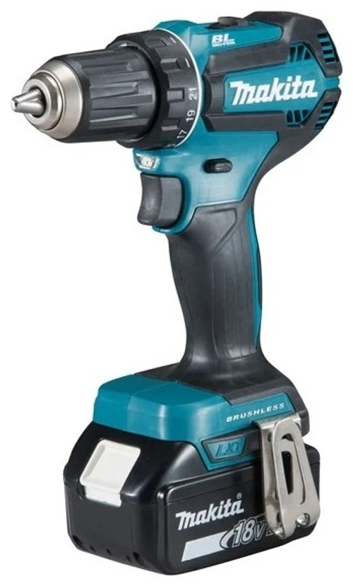 Аккумуляторная дрель-шуруповерт Makita DDF485RFE