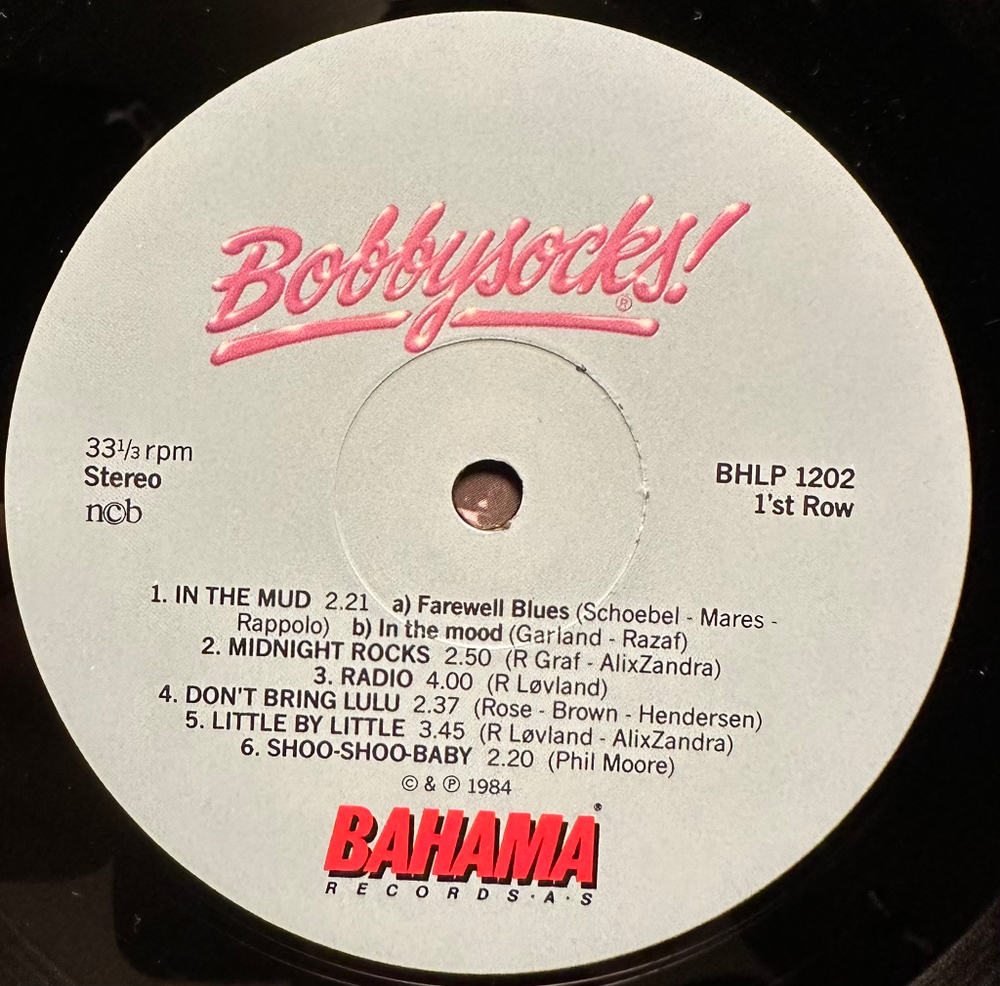 Bobbysocks - Bobbysocks (Норвегия 1985г.)
