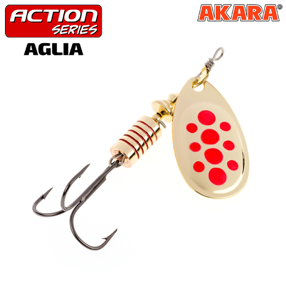 Блесна вращающаяся Akara Action Series Aglia 00 1,5 гр. 1/18 oz. A04