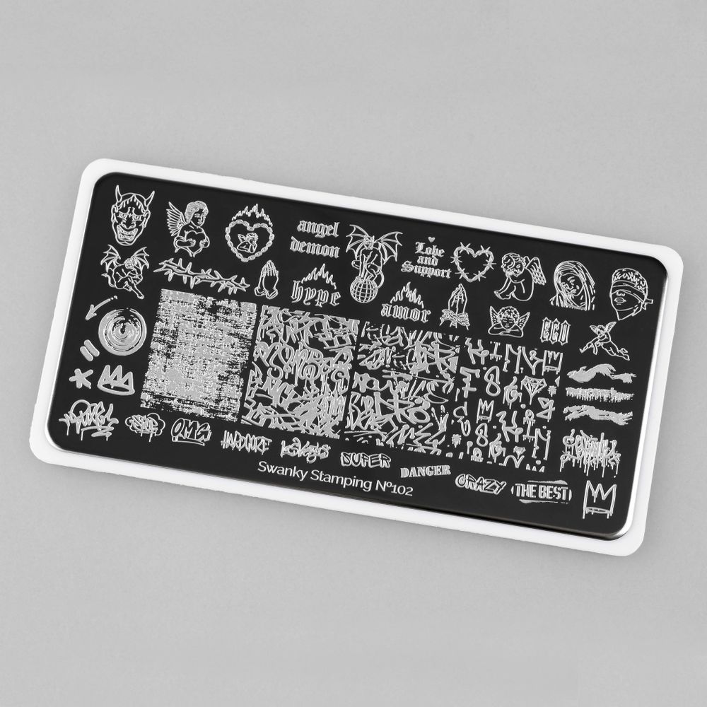 Swanky Stamping Пластина 102 (187)