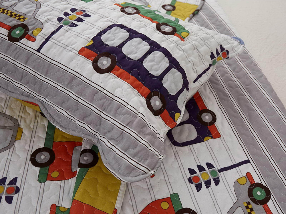 Покрывало 160х220 и наволочка 50х70 Sofi De MarkO Magic №11