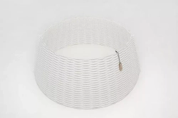 Корзина под елку Люкс Палермо 65 см., разборная, белый, ЕлкиТорг (65-223)