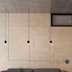 Подвесной светильник Via Wireflow polyhedral 0363 FreeForm Suspension lamp