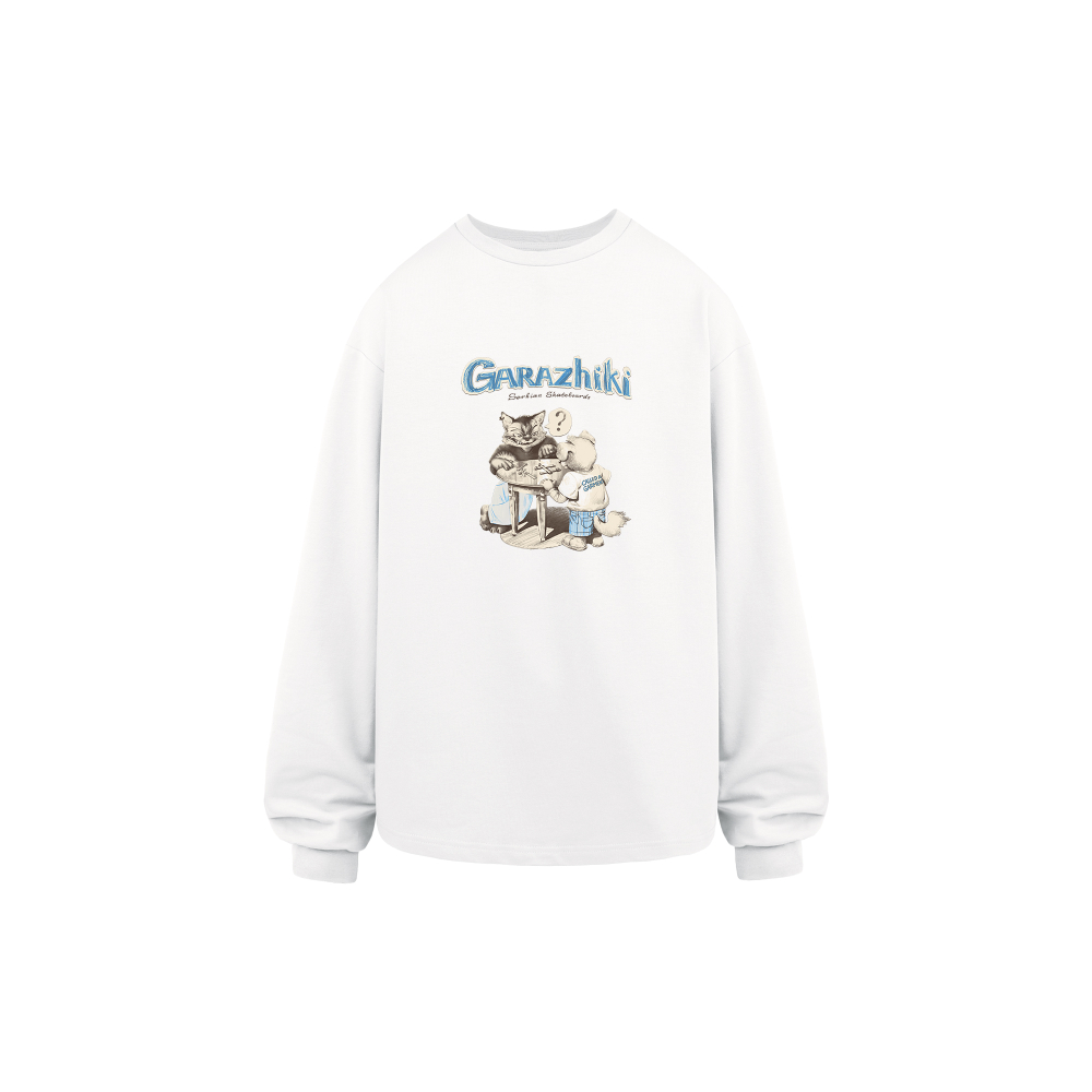 Лонгслив Called a Garment Garazhiki Longsleeve "White"