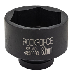 Головка ударная 1'', 80мм (6гр.) RockForce RF-4858080