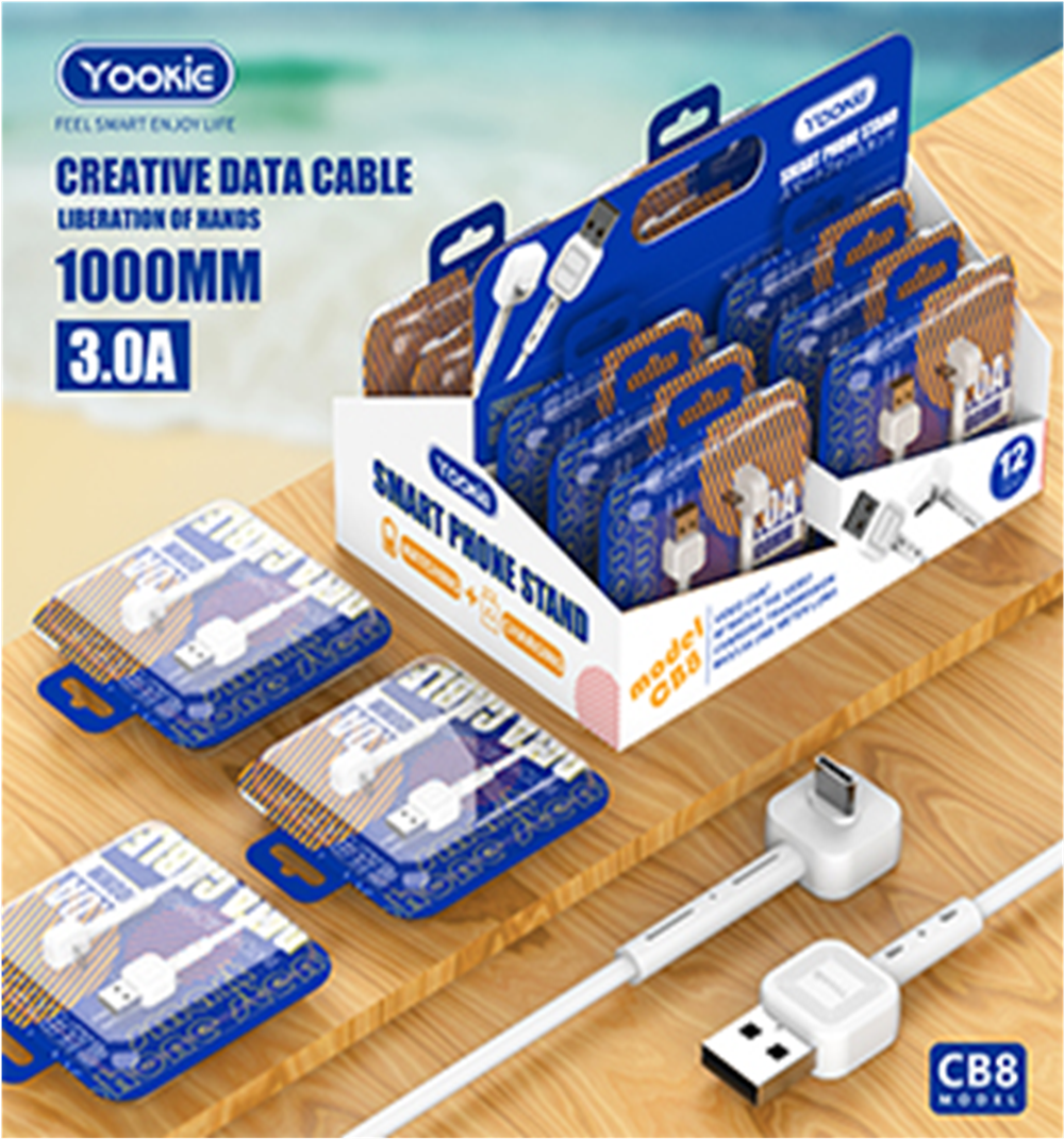 Кабель Yookie CB8 Type C - Lightning