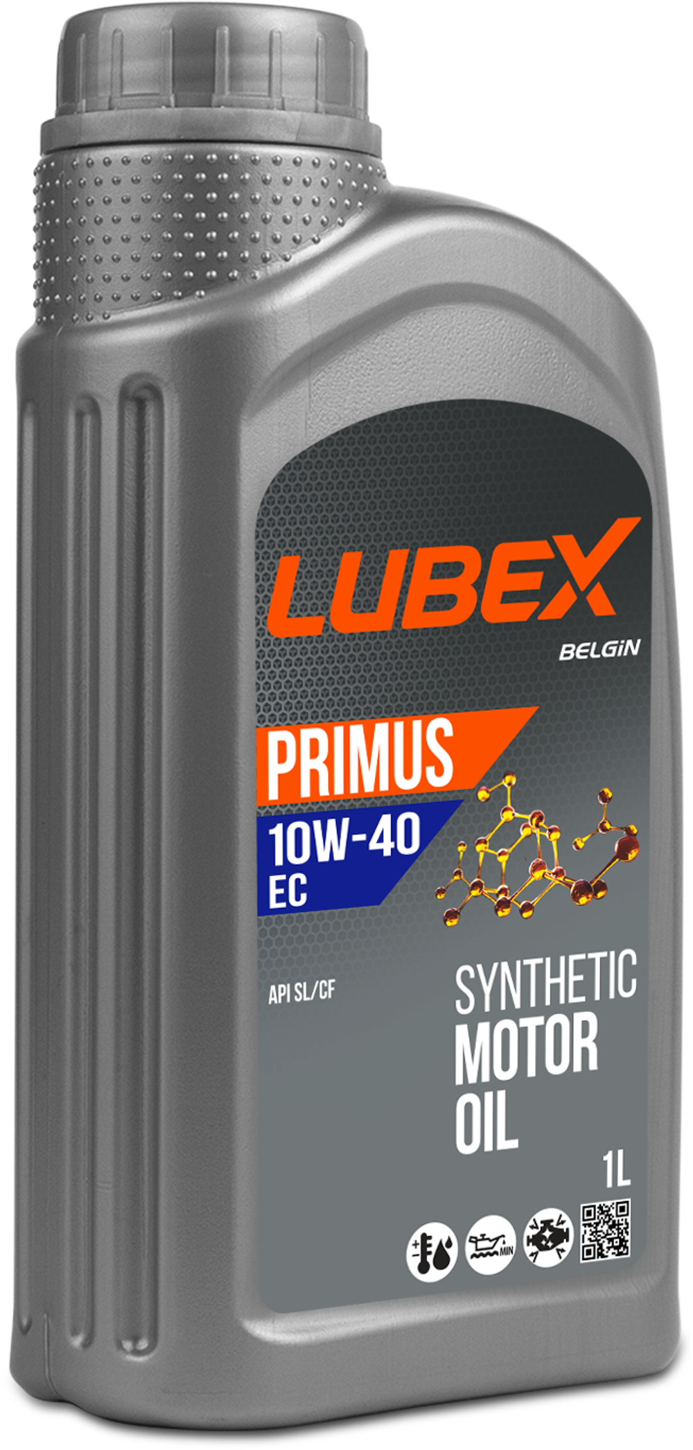 Масло Lubex Primus EC 10W40 SL/CF MST (1л) синтетика