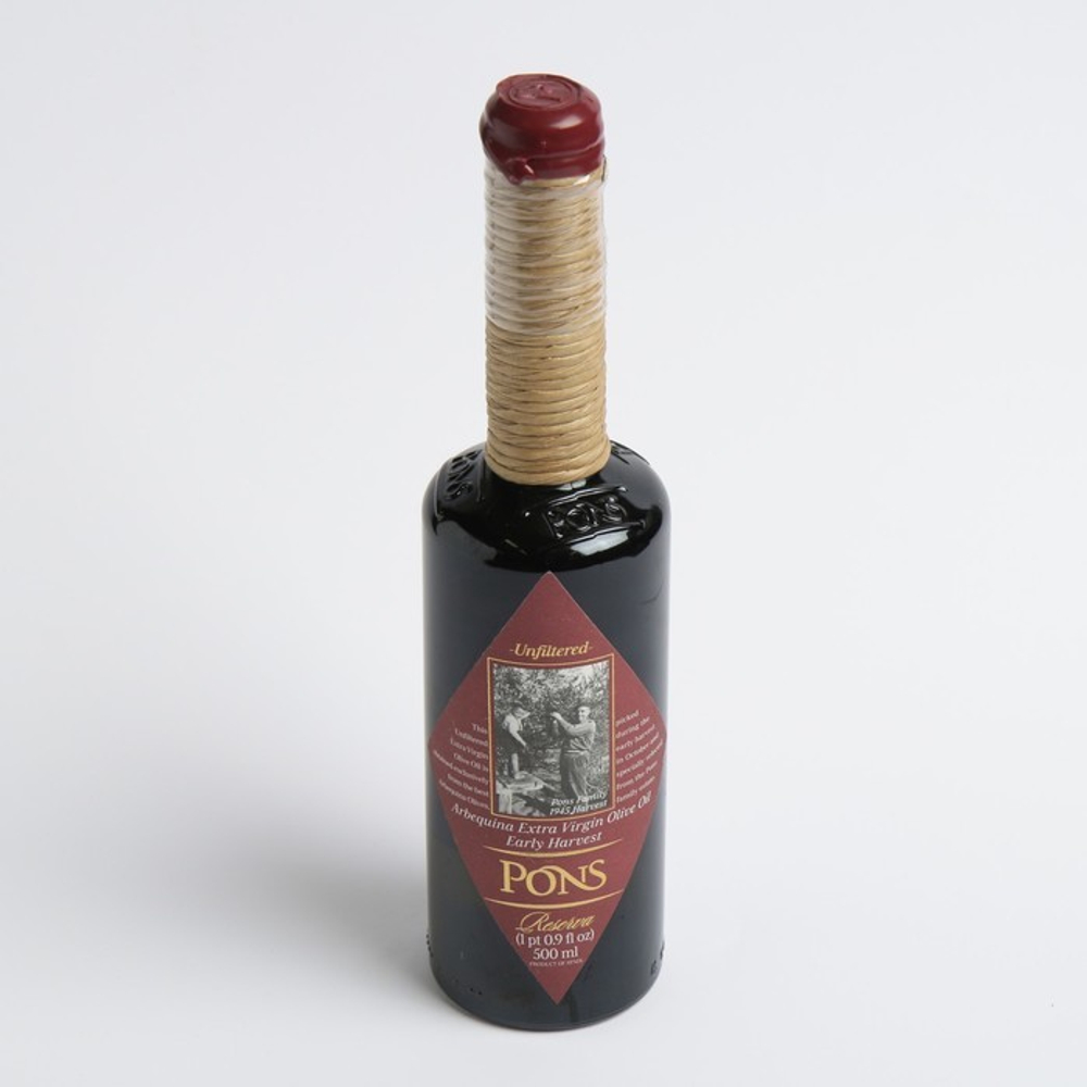 Оливковое Масло PONS Reserva Unfiltered Early Harvest (нефильтрованный резерв раннего урожая) Extra Virgin 500 мл Испания, КАТАЛОНИЯ
