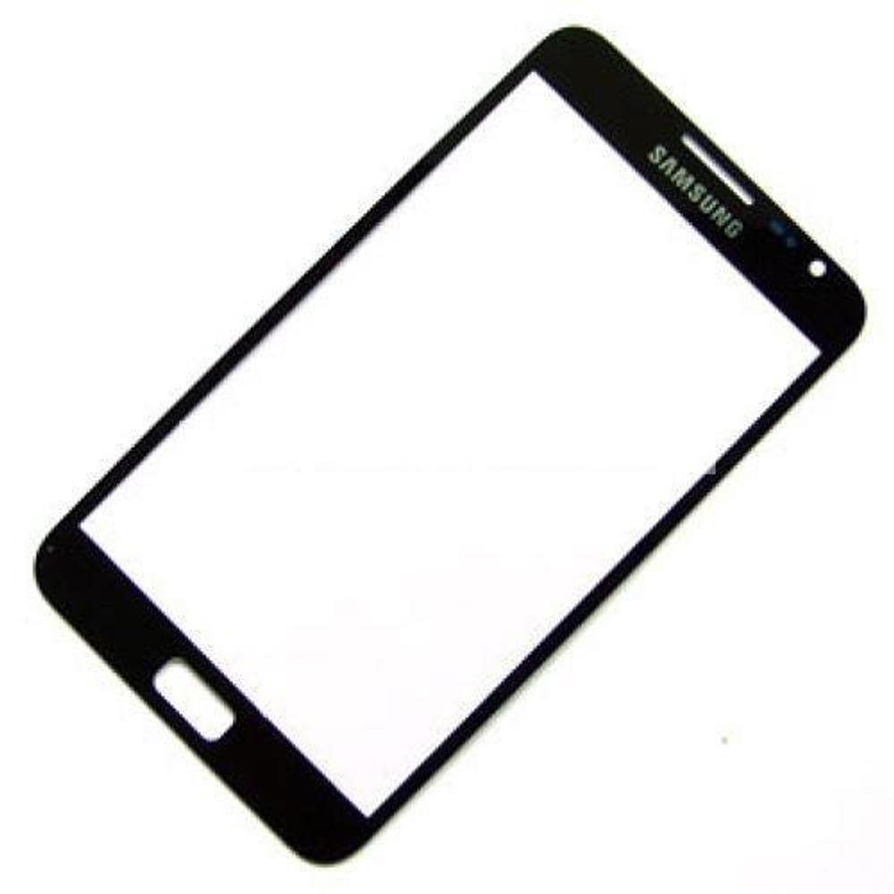 Стекло Samsung N7000/i9220 Galaxy Note (Белое/Черное)
