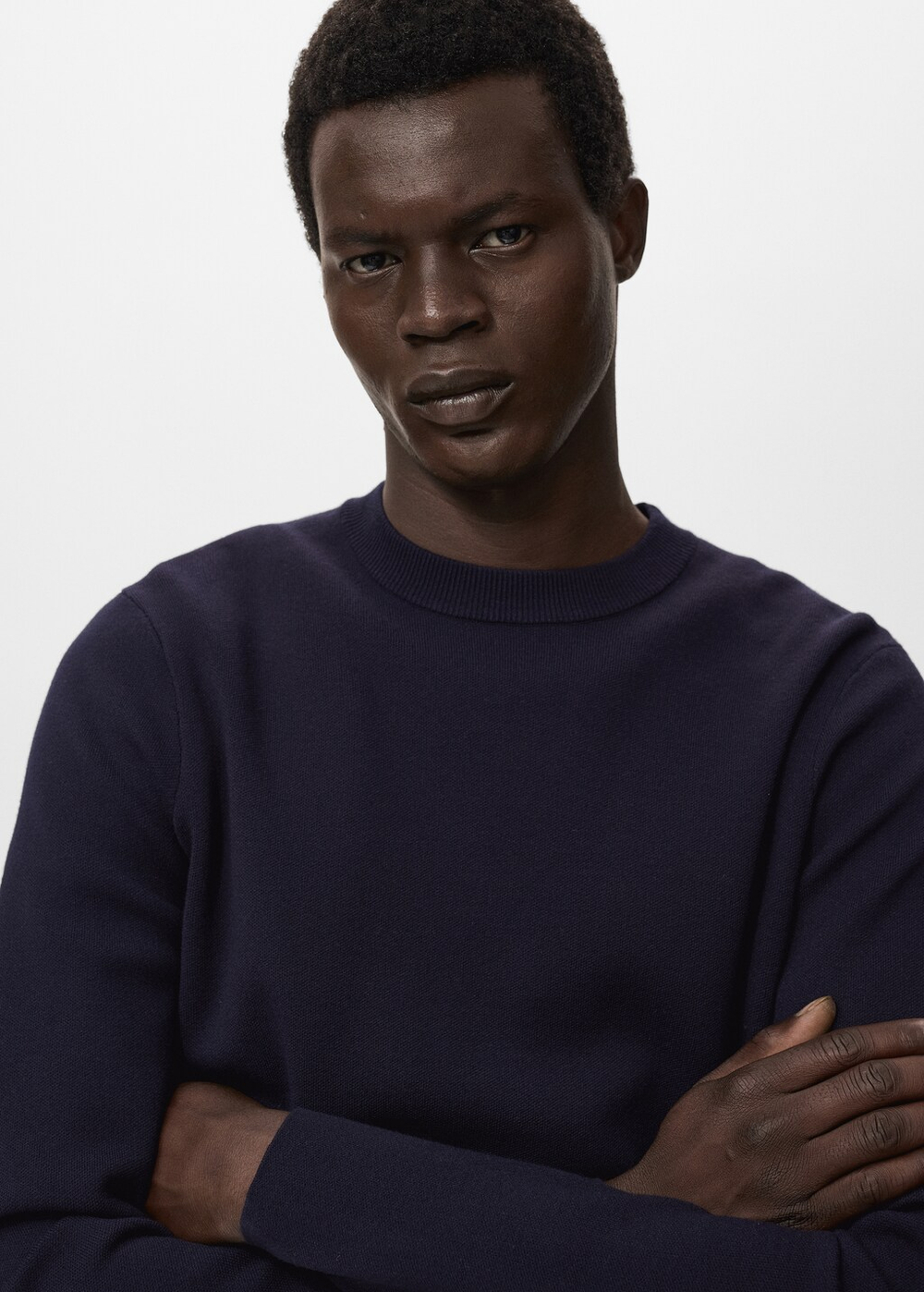 Джемпер средней вязки regular fit