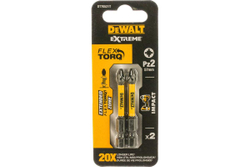 Биты ударные IMPACT Torsion Pz2, 57мм, 2шт. DEWALT DT70531T