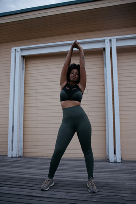 Легинсы Zebra (хаки)