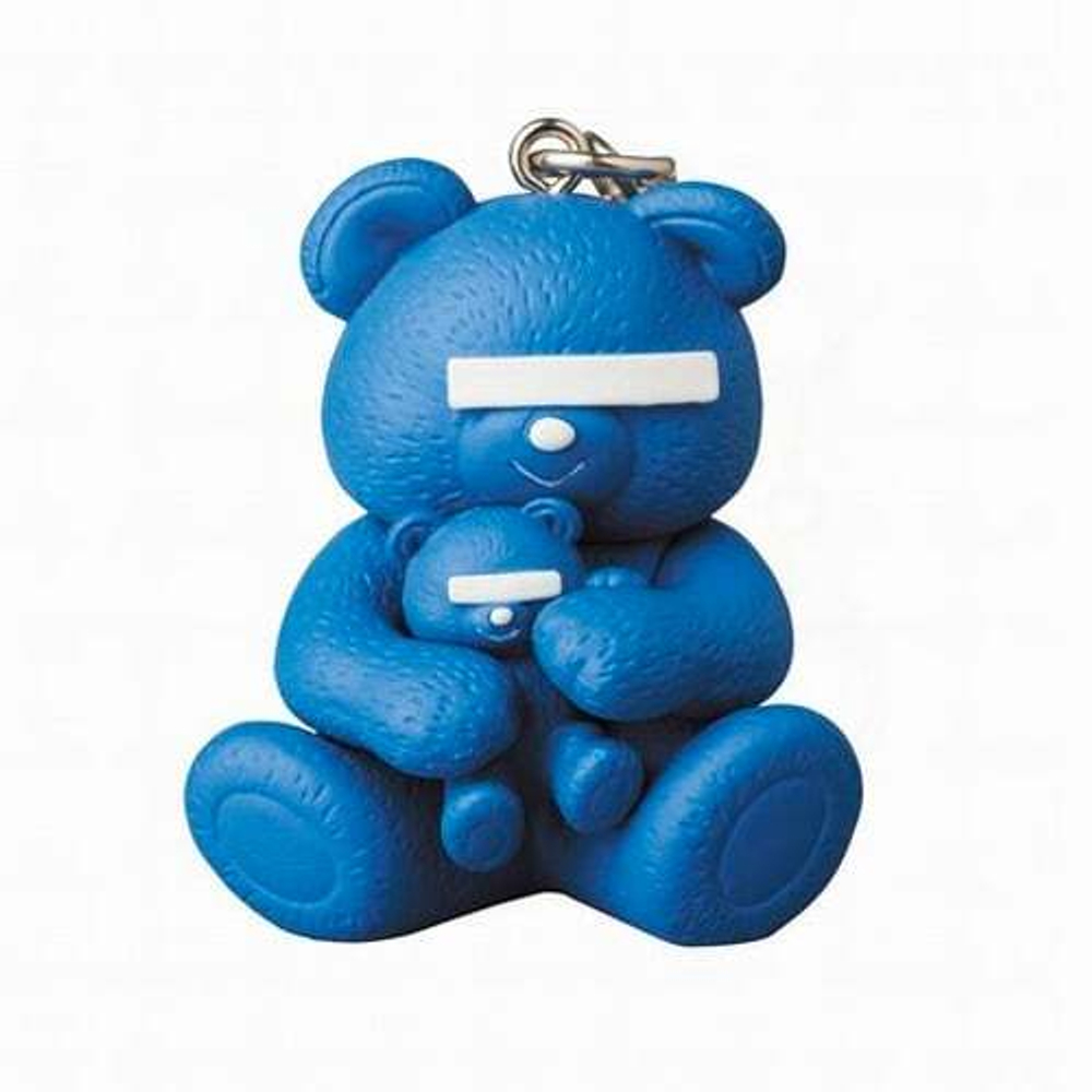 UNDERCOVER UNDERCOVER X MEDICOM TOY BEAR БРЕЛОК СИНИЙ