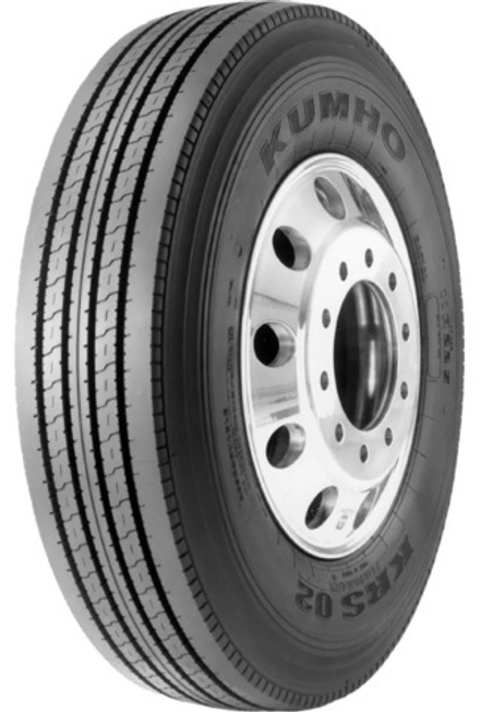 Автошина 7.50R16C KUMHO RS02 121/120M (РУЛЕВАЯ ОСЬ)(ЮЖНАЯ КОРЕЯ)