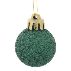 GAEM Набор из 25шт, Украшение новогоднее Шар "Нефритовый амулет", D 3 см, L8 W8 H14 см