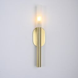 Бра Rousseau Small Bath Sconce Brass By Imperiumloft