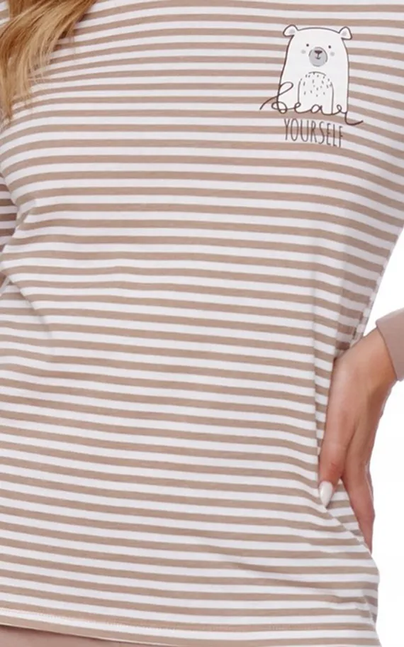 Пижама PM.4528 Beige