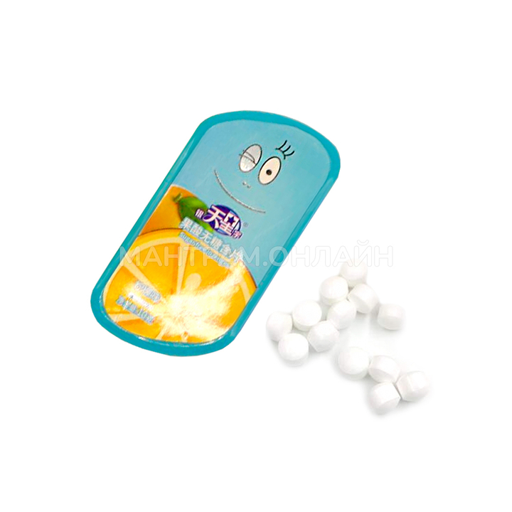 Драже Смайл sugar free lozenges вкус Апельсин 10 г