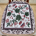 Сиденье из гобелена на стул "ДВ. КЛАССИКА", размер 43*43см, Россия.