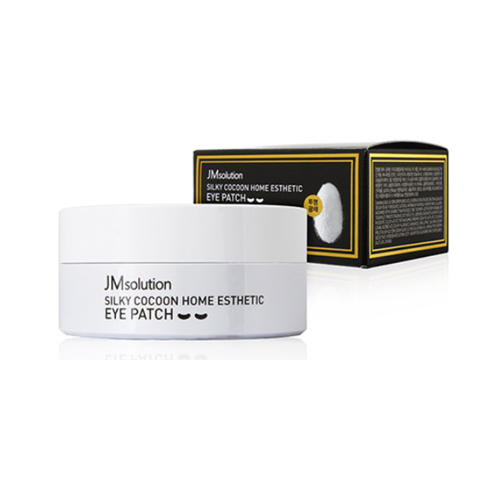 JMsolution Silky Cocoon Home Esthetic Eye Patch гидрогелевые патчи с протеинами шёлка