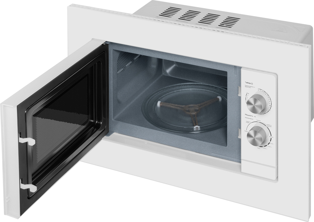 Микроволновая печь встраиваемая WEISSGAUFF 20L HMT-2012GRILL WHITE (431799)