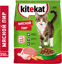 Kitekat Мясной пир 350г.*20шт.
