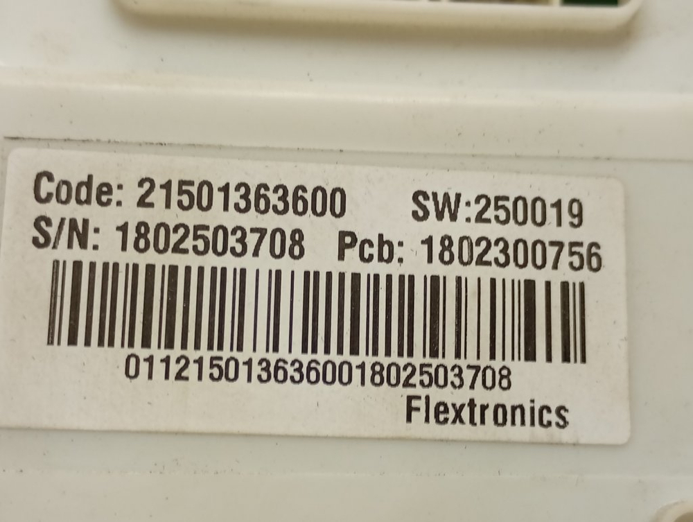RST602 кт66 Электронный модуль для стиральной машины Hotpoint-Ariston 21501363600 б/у