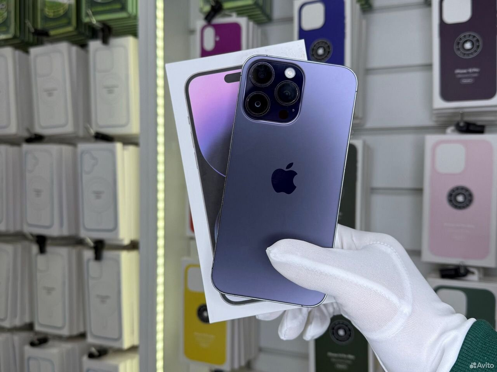 iPhone 14 Pro Max, 128 ГБ, SIM + eSIM б/у