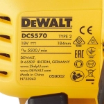 DeWalt DCS570N аккумуляторная дисковая пила (без АКБ и ЗУ)