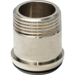 Соединение быстроразъемое (американка) STOUT - 3/4" (ВР/НР латунь никелированная, уплотнение o-ring)