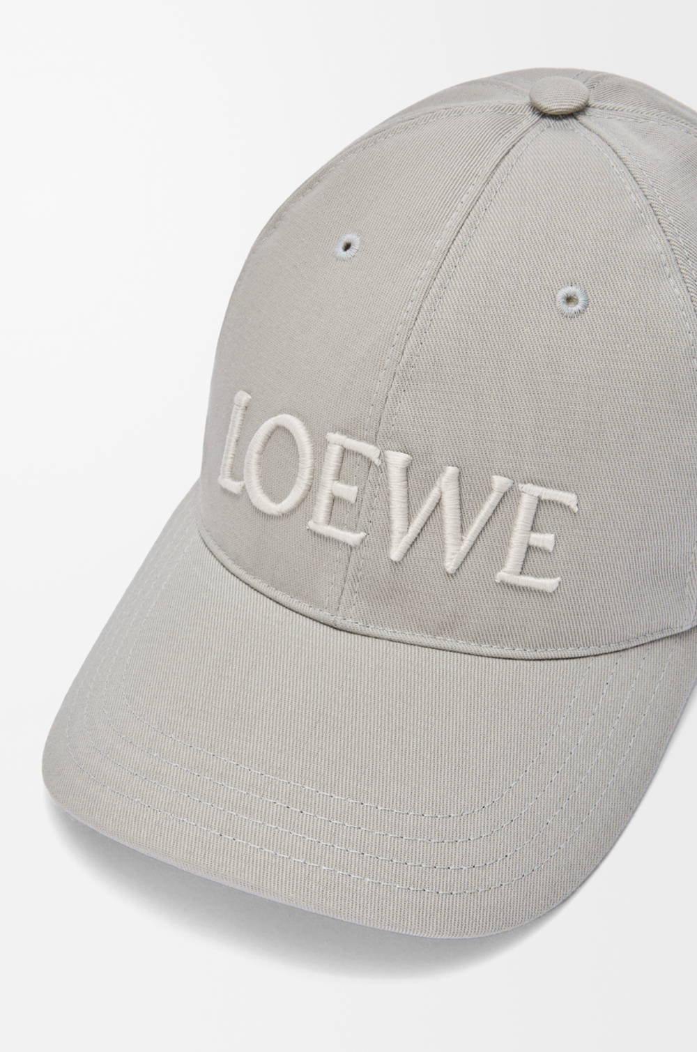 Loewe Кепка из парусины, серый