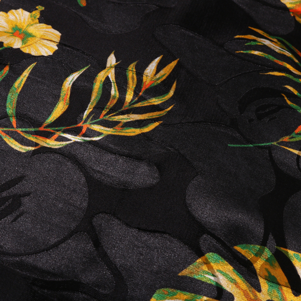 A Bathing Ape Vacation Pattern Open Collar Ss Shirt