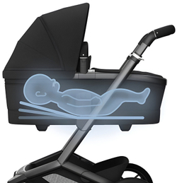 Детская коляска Maxi-Cosi Fame 2 в 1 Набор Twillic Black/Черный