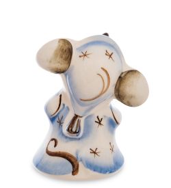 ГЛ- 632 Фигурка «Мышка» цв. (Гжельский фарфор)