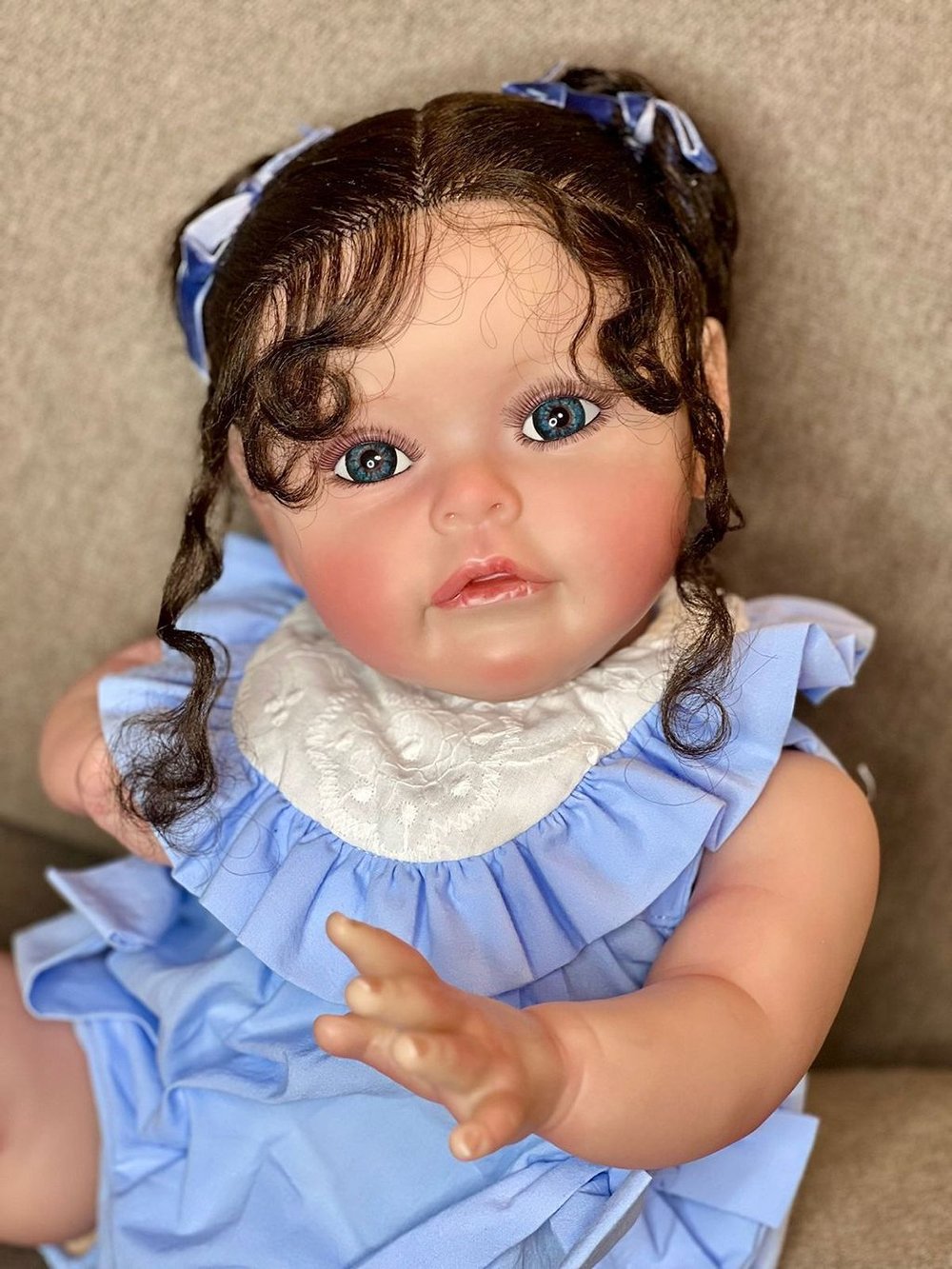 Кукла Реборн мягконабивная 60см в пакете (FA-181A)